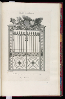 Print, Grille du Chateau