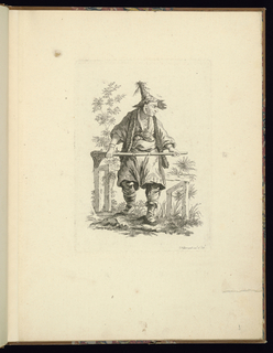 Print, Man in a Landscape