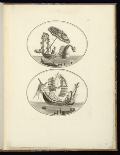 Print, Two Boats