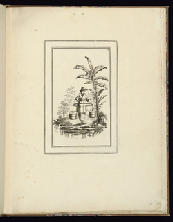 Print, Man with Buckets