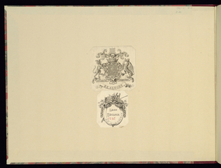 Album, Nouveau Livre de Desseins Inventé et Dessiné par Jean Tijou