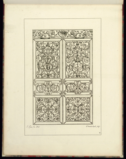 Print, Ironwork Door Design
