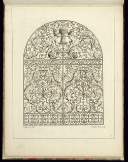 Print, Ironwork Gate Design