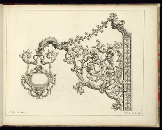 Print, Ironwork Bracket and Sign Design