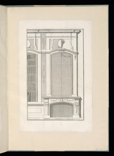 Print, Fireplace (Chimney Piece and Mantel) Design