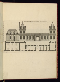 Print, Profil de la Maison de Monsieur de Bretonvillers