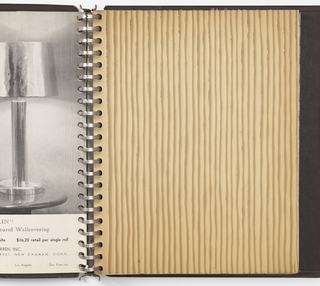 Sample Book, Sculptured Wallcovering