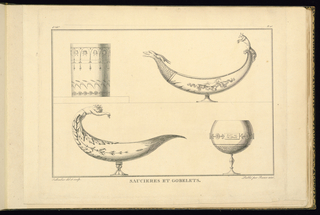 Print, SAUCIERES ET GOBLETS