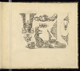 Print, Designs for Gun Parts and Ornament