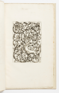 Print, Plate 3, from Diverses pièces de serruriers (Various Designs for Locksmiths)