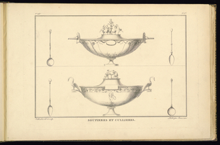Print, SOUPIÈRES ET CULLIÈRES.