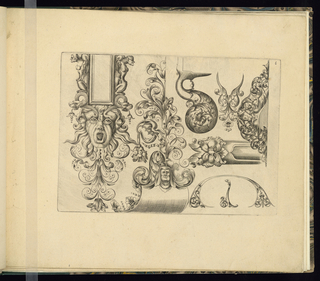 Print, Designs for Gun Parts and Ornament