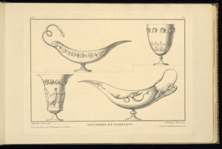 Print, SAUCIERES ET GOBLETS