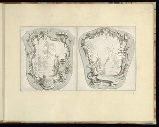 Print, Design for a Hand Fan (Right Plate)