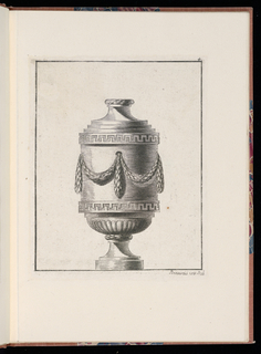 Print, Ornamental Vase Design
