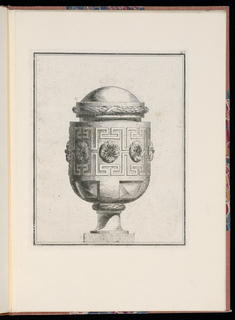 Print, Ornamental Vase Design