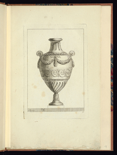 Print, Ornamental Vase Design