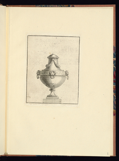 Print, Ornamental Vase Design