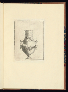 Print, Ornamental Vase Design