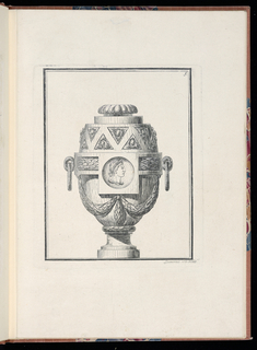 Print, Ornamental Vase Design