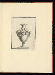 Print, Ornamental Vase Design