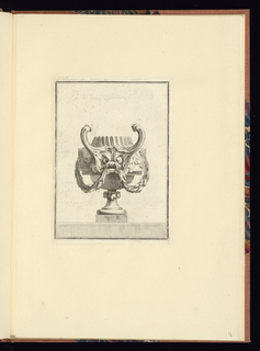 Print, Ornamental Vase Design