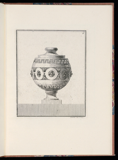 Print, Ornamental Vase Design