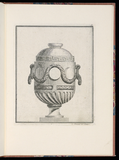 Print, Ornamental Vase Design