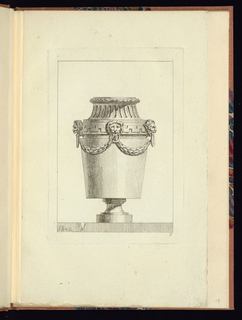 Print, Ornamental Vase Design