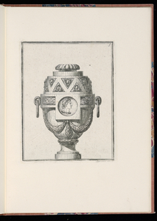 Print, Ornamental Vase Design