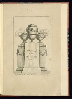 Print, Ornamental Vase Design