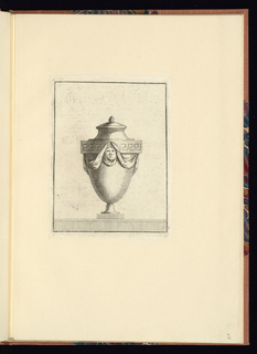 Print, Ornamental Vase Design
