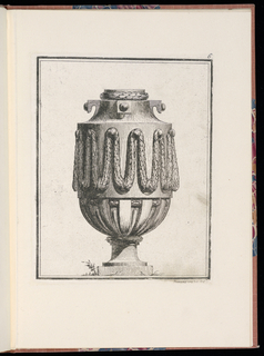 Print, Ornamental Vase Design