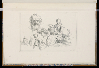 Print, Figure Studies