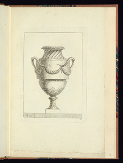 Print, Ornamental Vase Design
