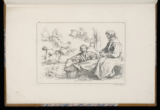 Print, Figure Studies