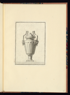 Print, Ornamental Vase Design