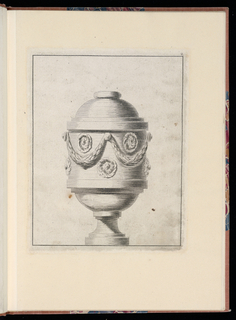 Print, Ornamental Vase Design