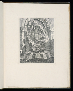 Print, Garden Fountain