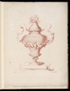 Print, Ornamental Vase Design
