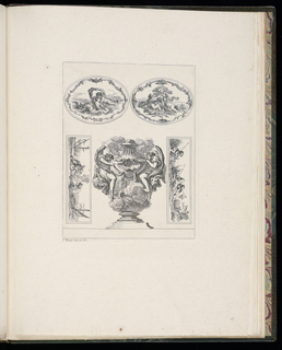 Print, SECOND LIVRE de Fragmens, a l’usage de differens Artistes, DEDIÉ A.M. le Marquis de Voyer d’Argenson