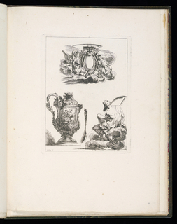 Print, SECOND LIVRE de Fragmens, a l’usage de differens Artistes, DEDIÉ A.M. le Marquis de Voyer d’Argenson