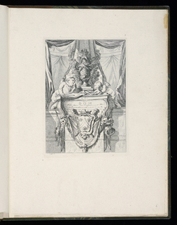 Print, Funerary Monument