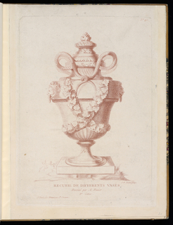 Print, Ornamental Vase Design