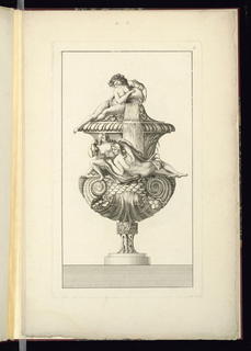 Print, Ornamental Vase Design