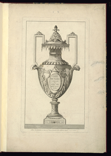 Print, Ornamental Vase Design