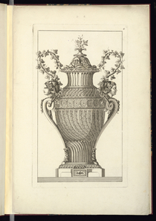 Print, Ornamental Vase Design
