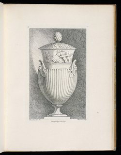 Print, Ornamental Vase Design