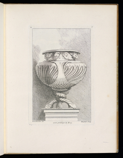 Print, Ornamental Vase Design