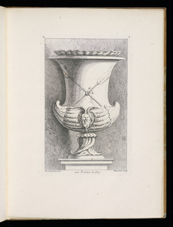 Print, Ornamental Vase Design